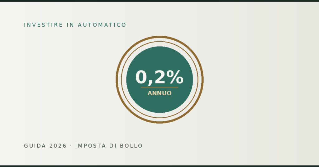 Imposta di bollo sul conto titoli: quanto costa davvero Timbro con 0,2% annuo: l'imposta di bollo sul conto titoli
